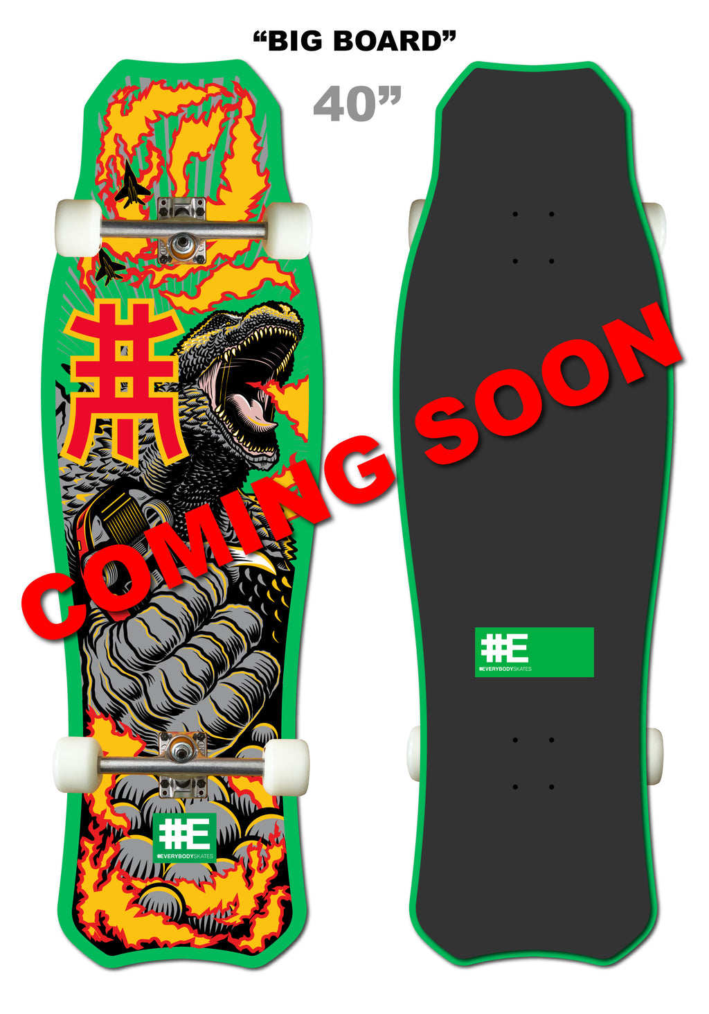 BB T-Rex 40" "Big Board" Complete Coming 11/8 @ 8:30am (PST)