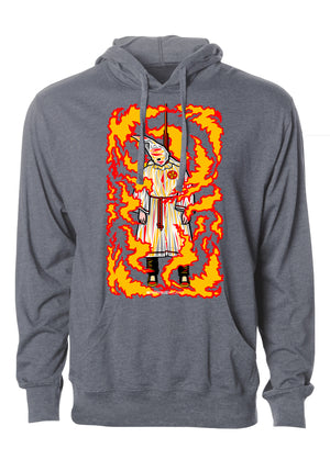 Burning Klansman Graphic Hoodie