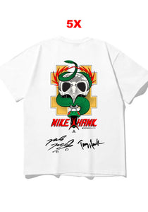 Mike Hawk (Autographed) 5X Banner T-shirt PREBOOK