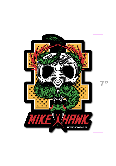 Mike Hawk Sticker